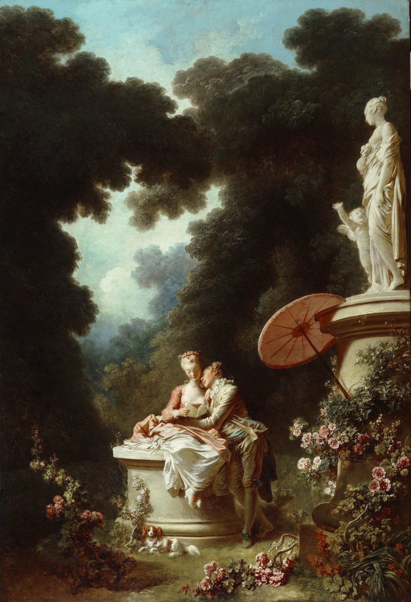 Jean-Honoré Fragonard, Love Letters, 1771–72