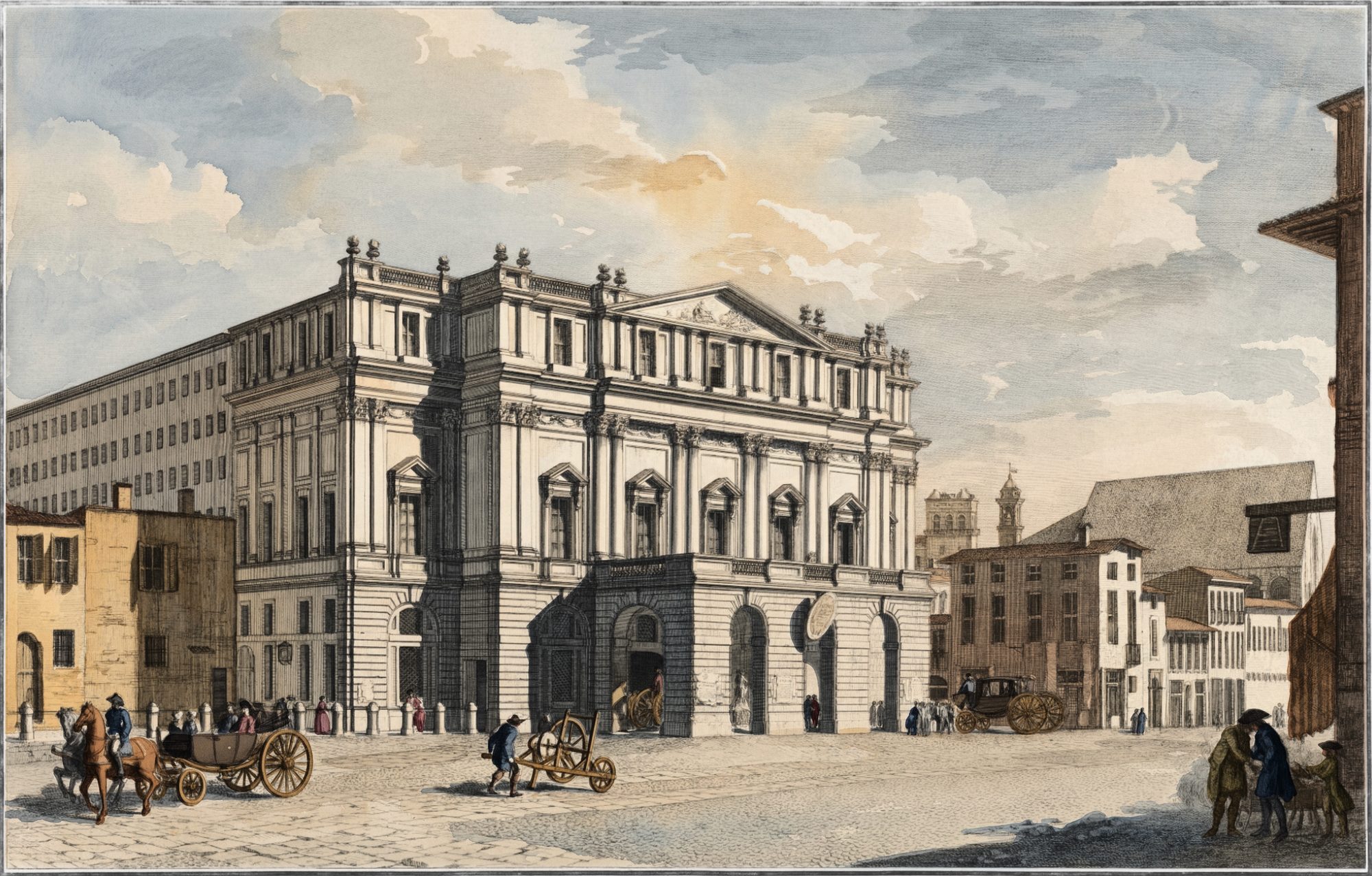 Teatro alla Scala, Domenico Aspari, 1790